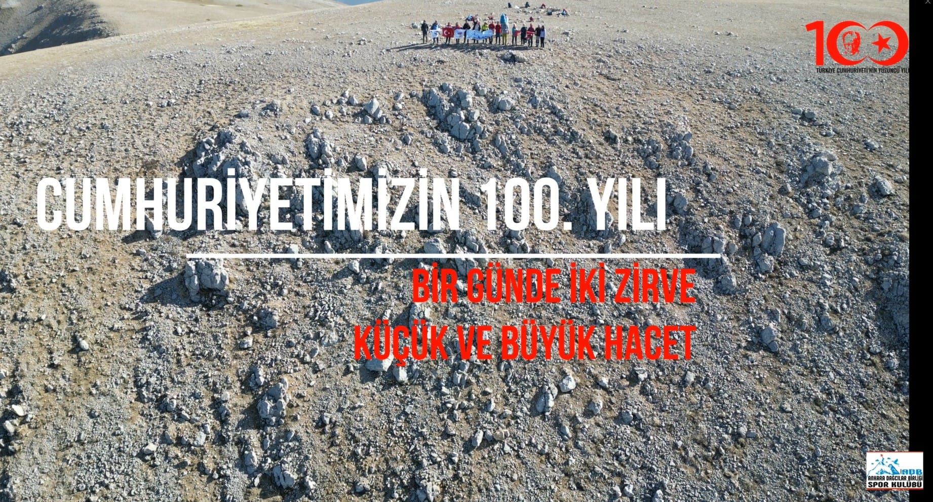 Cumhuriyet’in 100.Yılı Bir Günde İki Zirve Tırmanışı