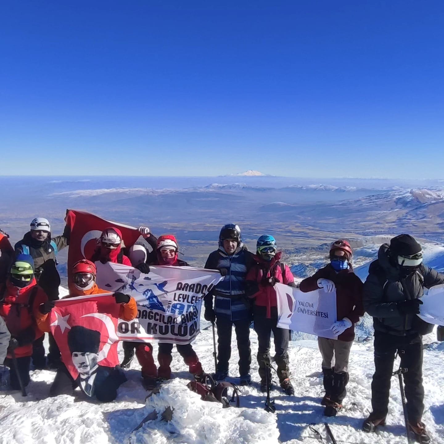 Hasan Dağı Kış Tırmanışımız başarıyla tamamlandı